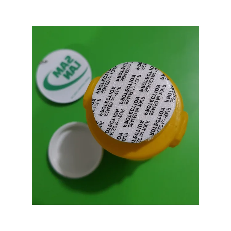 Pressure Sensitive Seal Liner Wholesale Heat-Seal Cap Seals Lids Non - Leakage Custom Designs From Vietnam Manufacturer