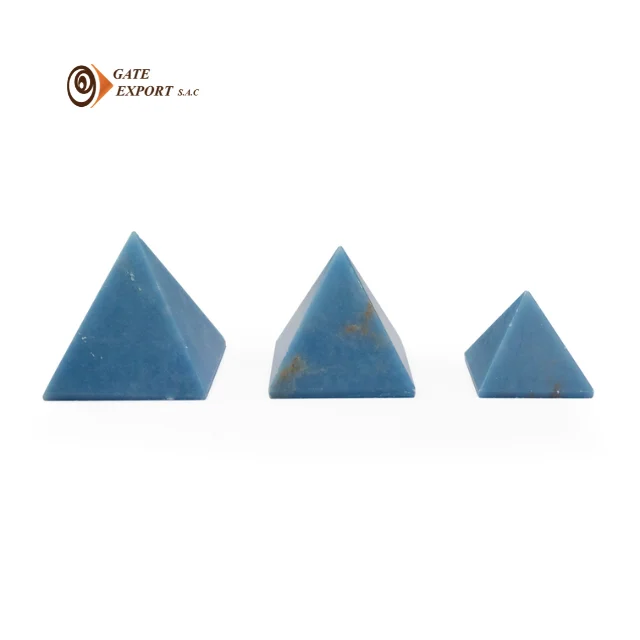 Перуанская 100% натуральная Пирамида целестит ремесленный камень украшение драгоценных камней хорошая энергия вибрация для любви и расслабления