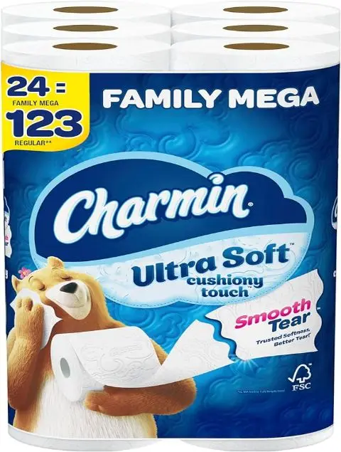 CharminUltra Soft 32 Super Plus Rolls=105 Regular Rolls