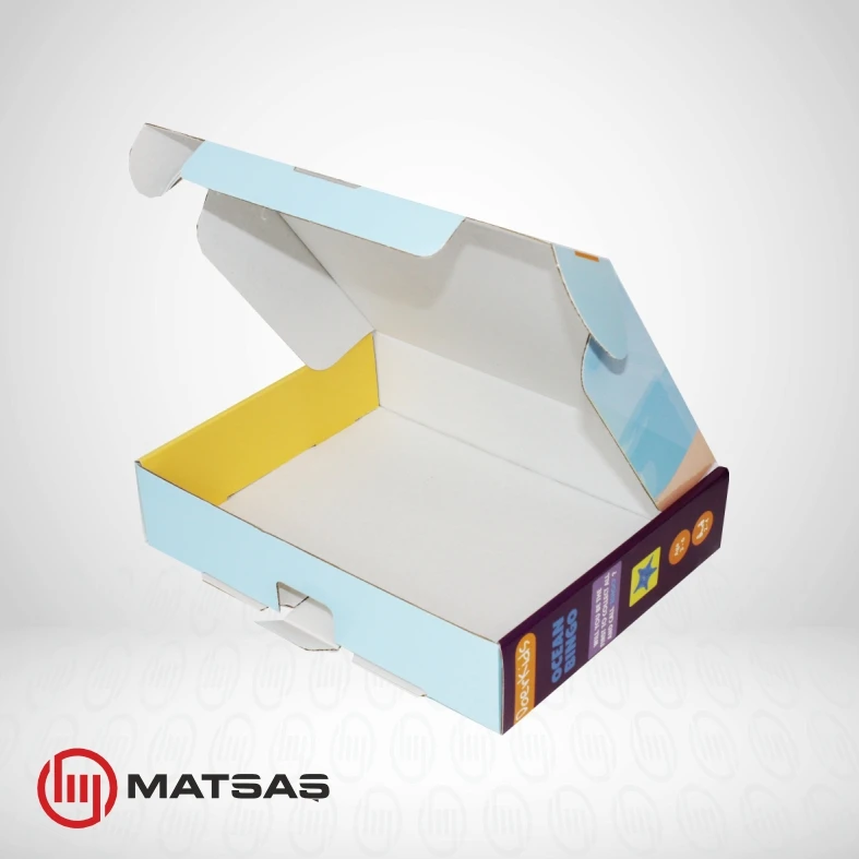 e-commerce shipping box e flute corrugated box manufacturer Custom Box for cargo and mail packaging