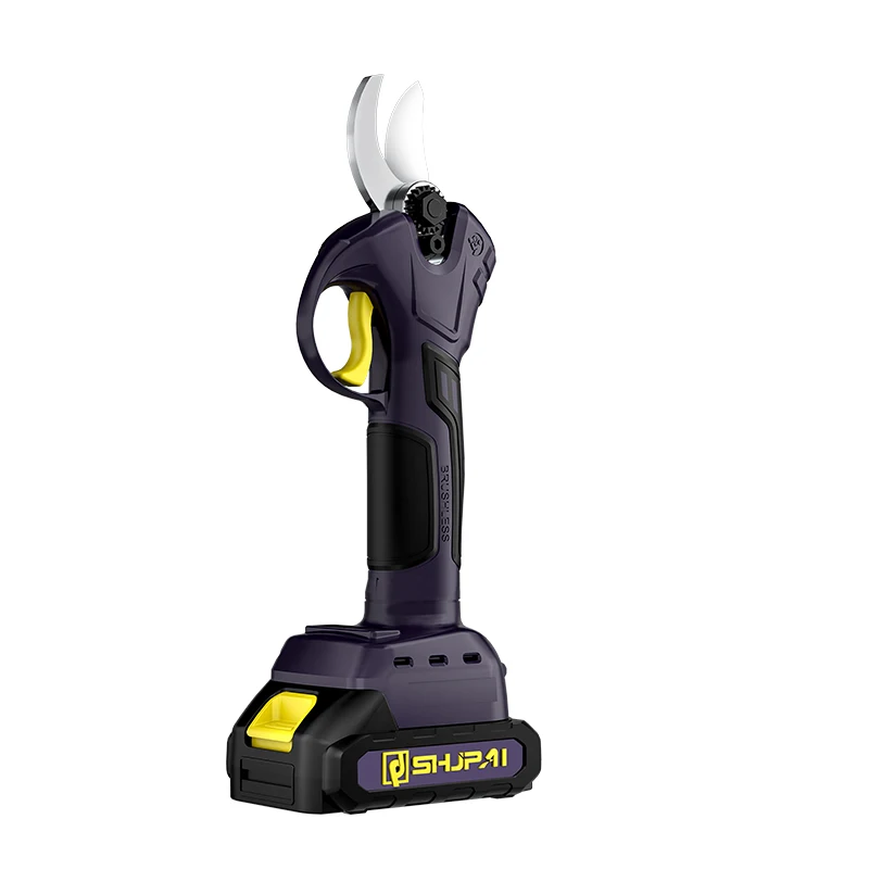 21V Professional pruning Electric Brushless Shear imported cutter head  for gardening tree pruning 2.0Ah