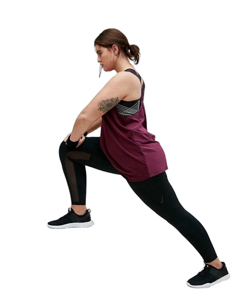 2024 Новая модная оптовая продажа женщин плюс размер зеленый V-образный вырез крест сзади жилет дышащая майка