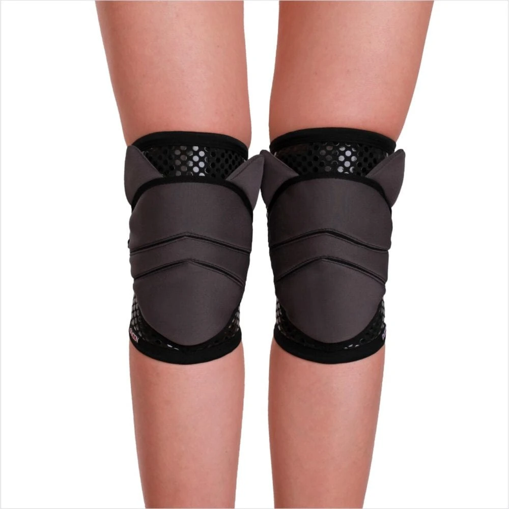 Knit Sports Basketball Anti Slip Elastic Compression Knee Brace Sleeves High Quality Yoga Dance Gym Sport Kneepads