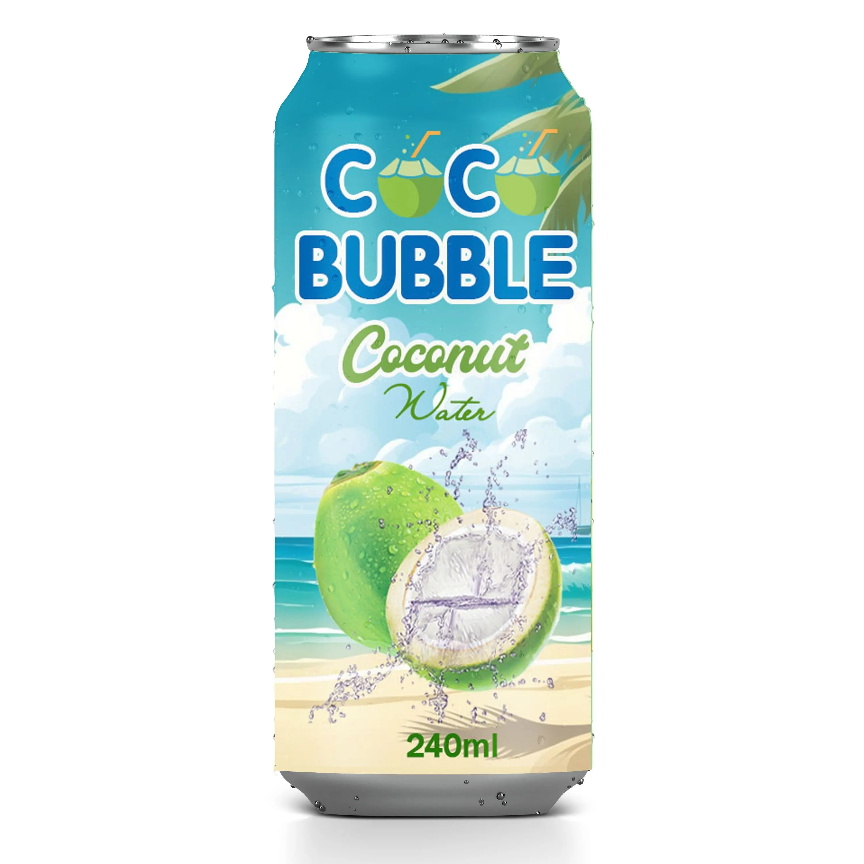 Fresh Coconut Drink Canned 250ml 330ml OEM/ODM Natural Coconut Water Sale in bulk