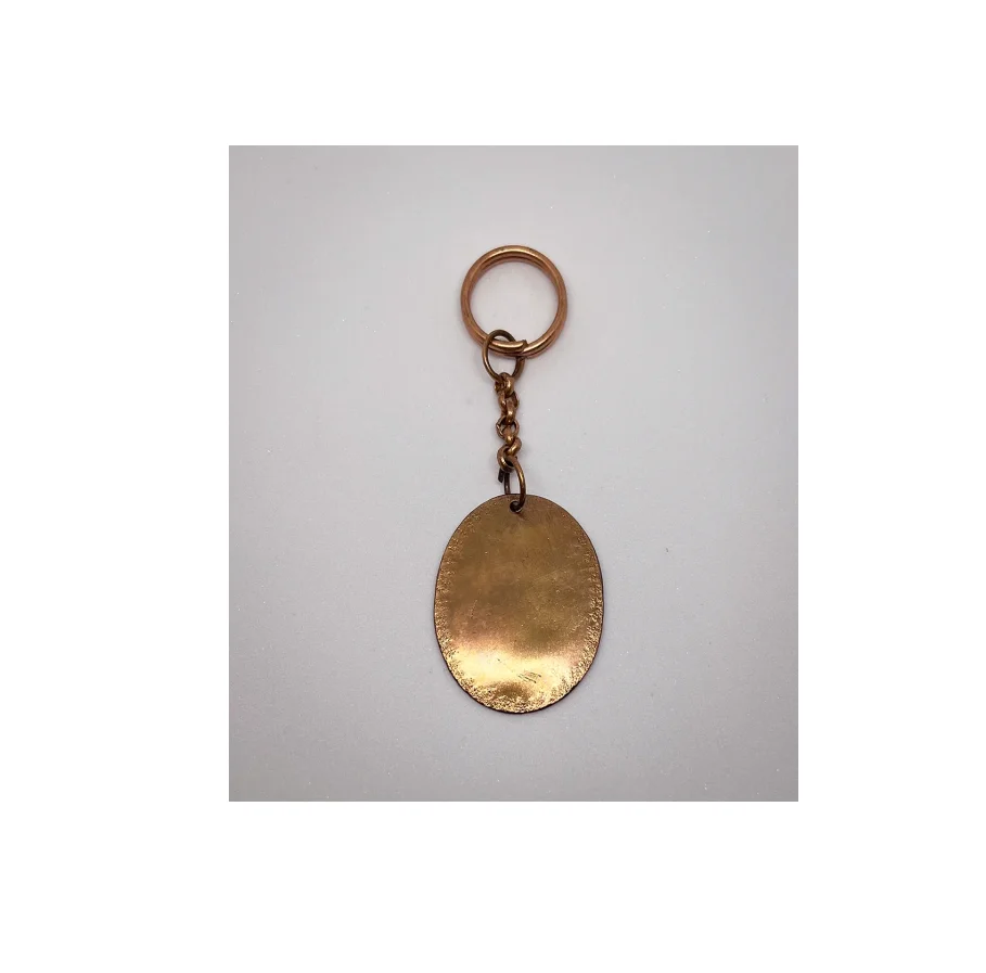 Antique Brass Flat Ring Key Ring Key Chain Key Holder for Round Unique Design Piece for Round Shape Hanging Use