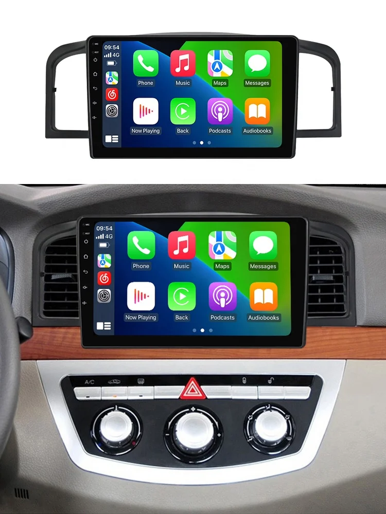 MEKEDE MS 9inch Android 10 Quad Core Car DVD Audio Video Player for Lifan 620 Solano WIFI GPS Radio Stereo BT 4G SWC IPS