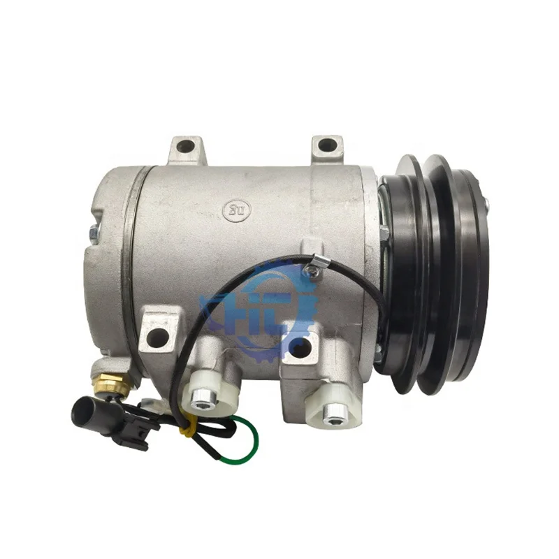 Excavator Air Conditioner Compressor R210-7  R210LC-7 Air Compressor Assy 11N6-90040