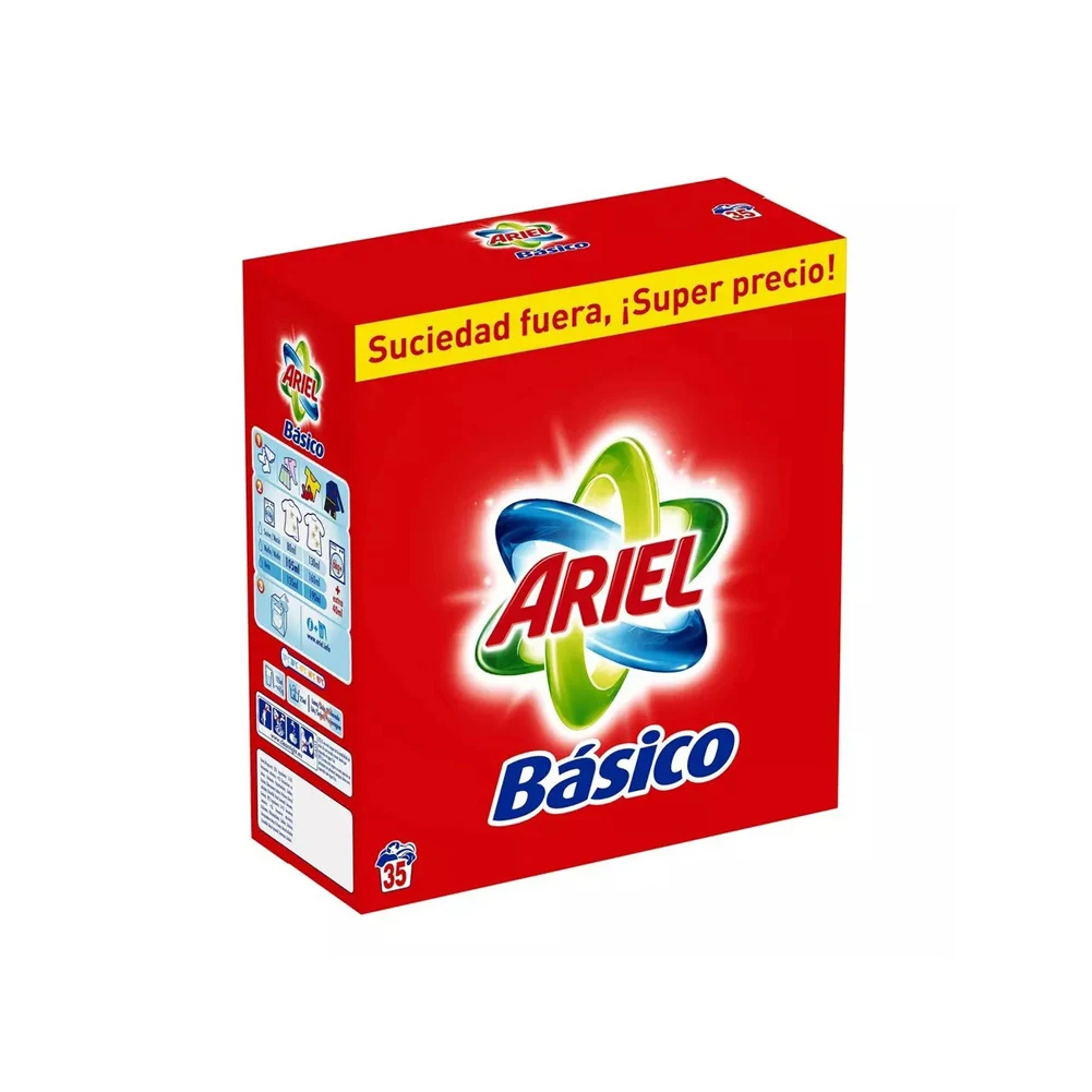 Качественный стиральный порошок Ariel с сенсорным экраном/стиральный