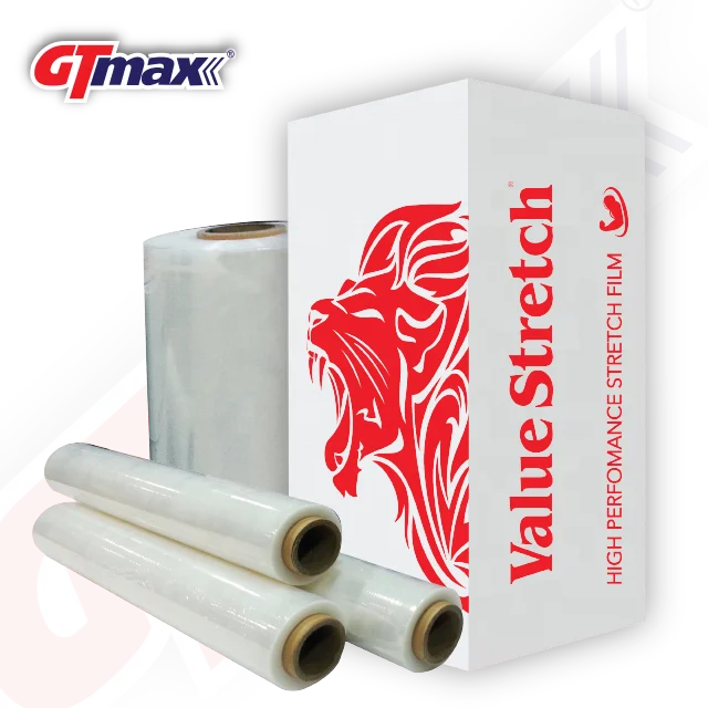 Factory Price Pallet Film LLDPE Stretch Wrap Cast Stretch Film Hand roll pallet wrapping film