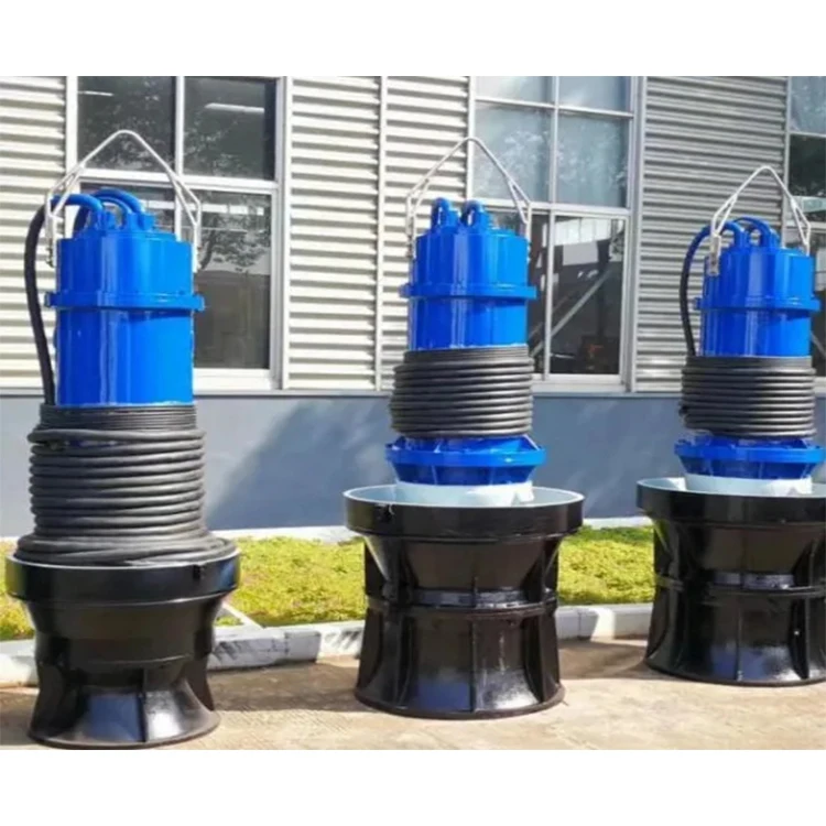 Submersible axial flow pump used in drinking water treatment Shaft Axial Flow Water Vertical Split Case Centrifugal Pump