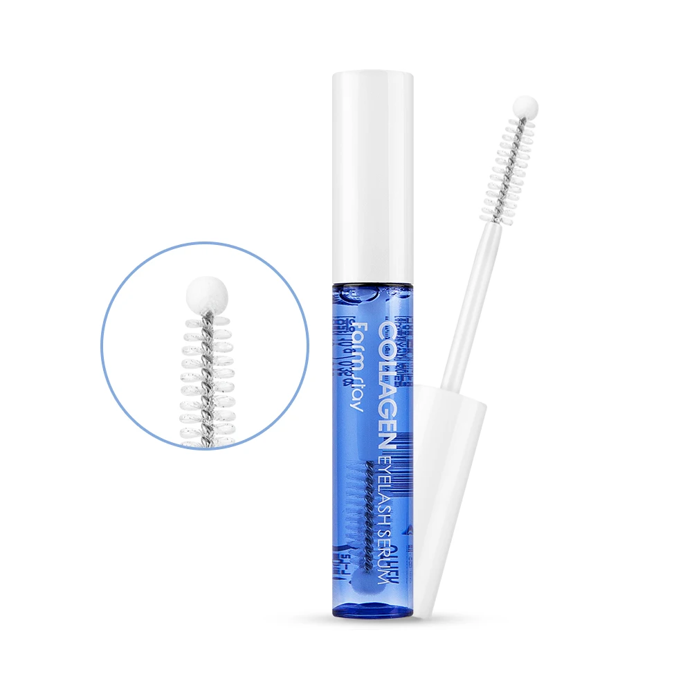 Wholesale High Quality Korean Beauty Brand FARMSTAY Collagen Eyelash Serum for eyelash care nourishing