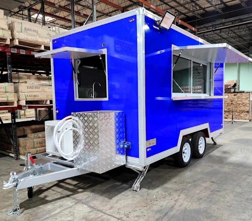 Mobile Outdoor Kitchen Fast Food Trailer Sale Street Mobile Food Cart Cooking Equipment