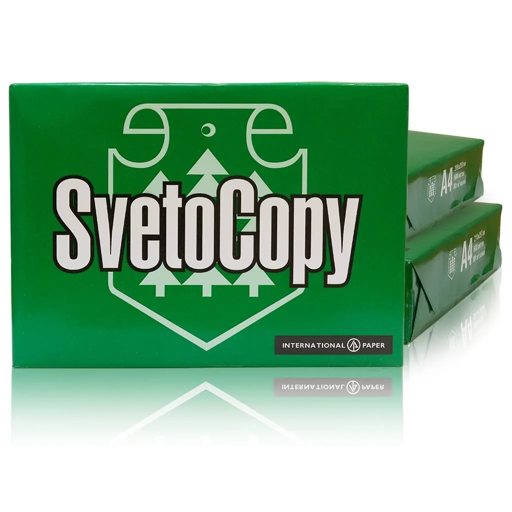 Белый оригинальный Svetocopy A4 80 gsm копировальная бумага Copie горячая Распродажа