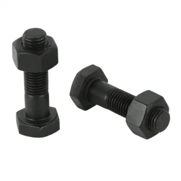 Carbon Steel Galvanized Gr4.8 Fasteners DIN933 DIN 931 DIN 601 Titanium Hexagon Head Bolt Cap Screw Nuts and Hex Bolts