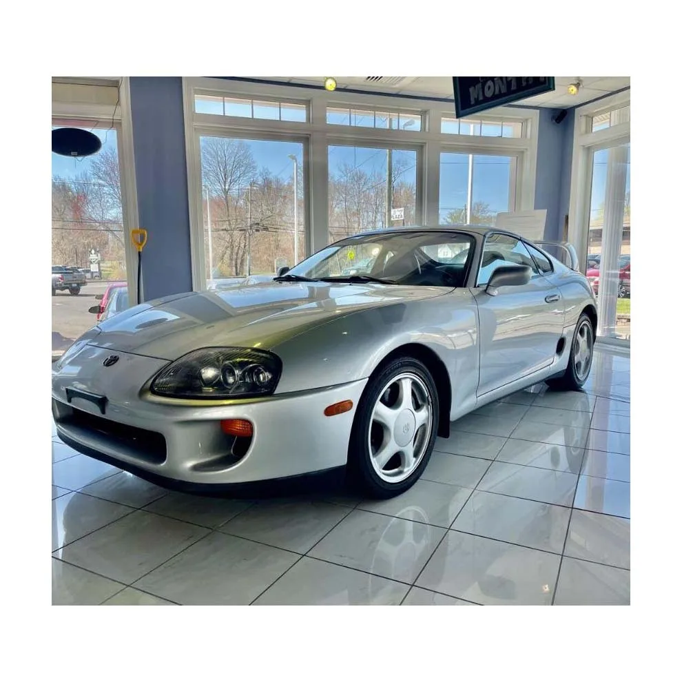 For Toyota supra mk4 Carbon Fiber Aero Full Kit Front bumper lip side skirts diffuser spoiler