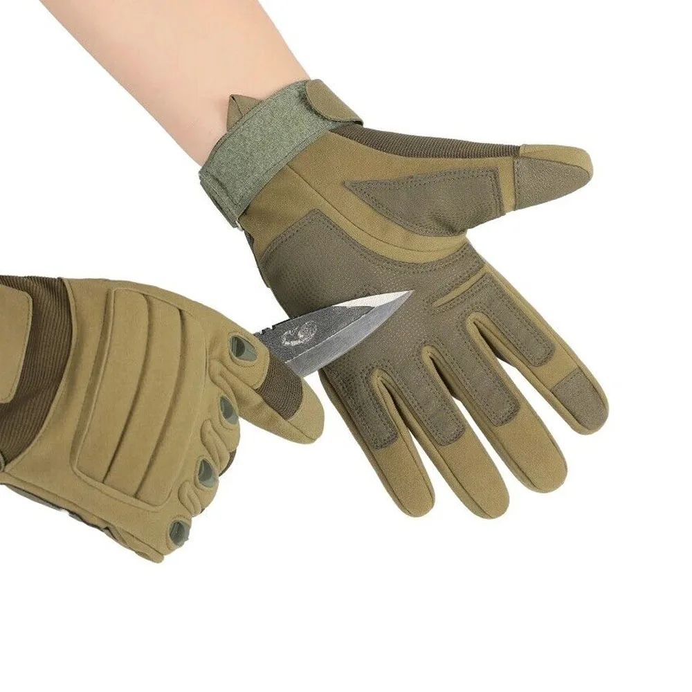 Custom High Quality Tactical Gloves Breathable Touch Screen Anti-slip Full Finger Tactical Gloves gants tactiques
