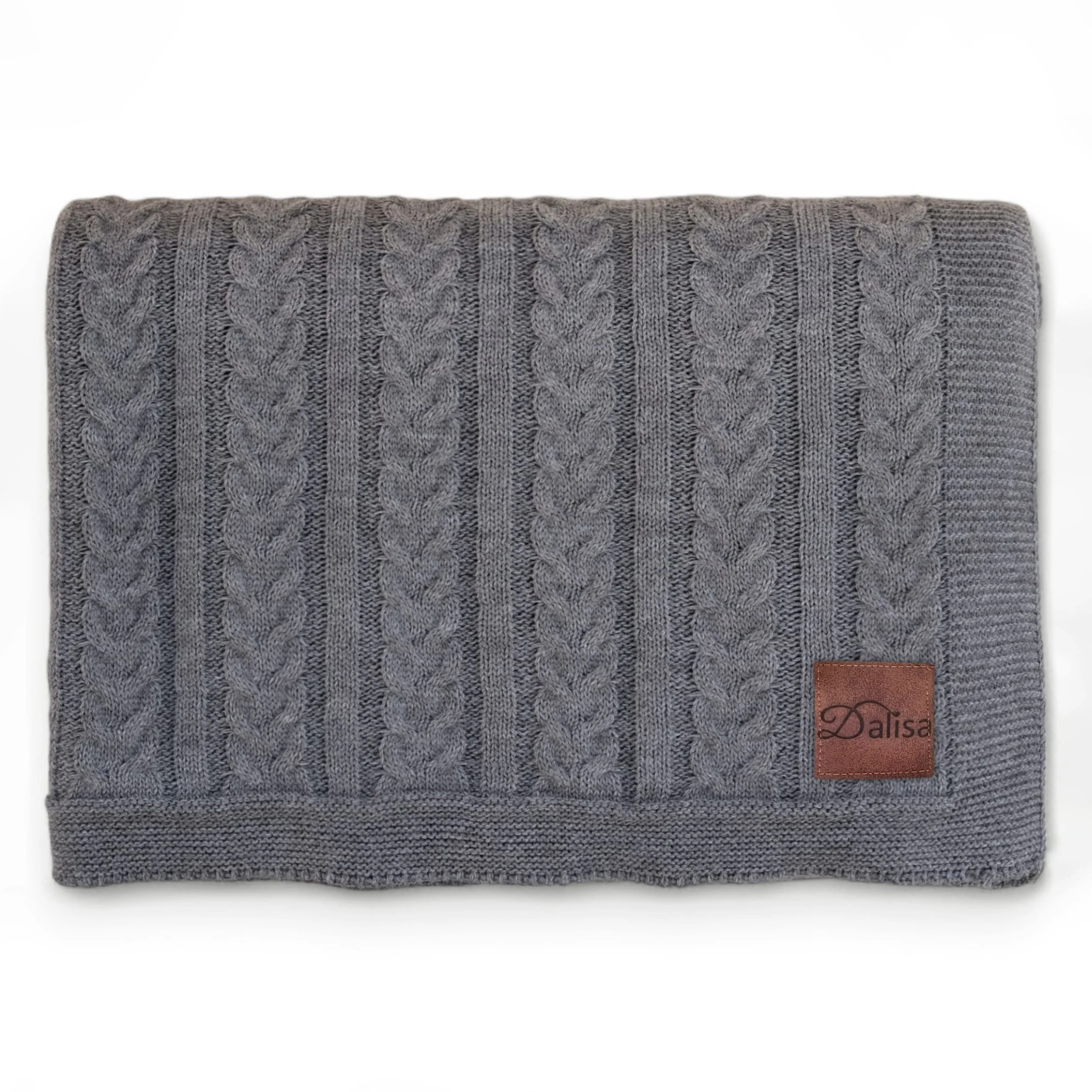 100% Acrylic MATHILDA Blanket 130*170 cm High Quality Home Tekstile Home Blanket Crochet Cable Knit Blanket