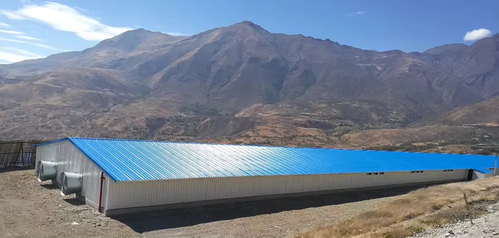 High performance steel structure customized prefab airplane machine equipment hangar warehouse
