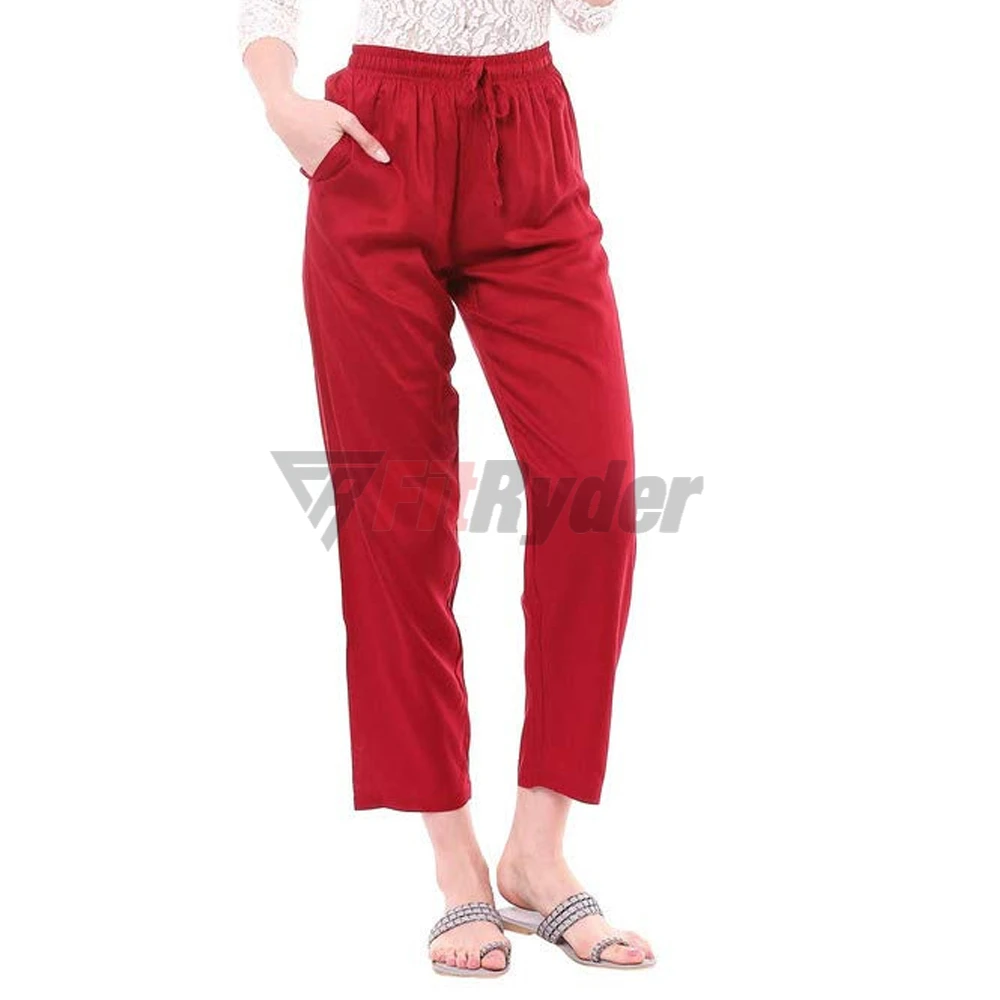 2024 Casual style trouser For Women best selling casual women trousers best quality 100% cotton women trousers Wholesale Rate
