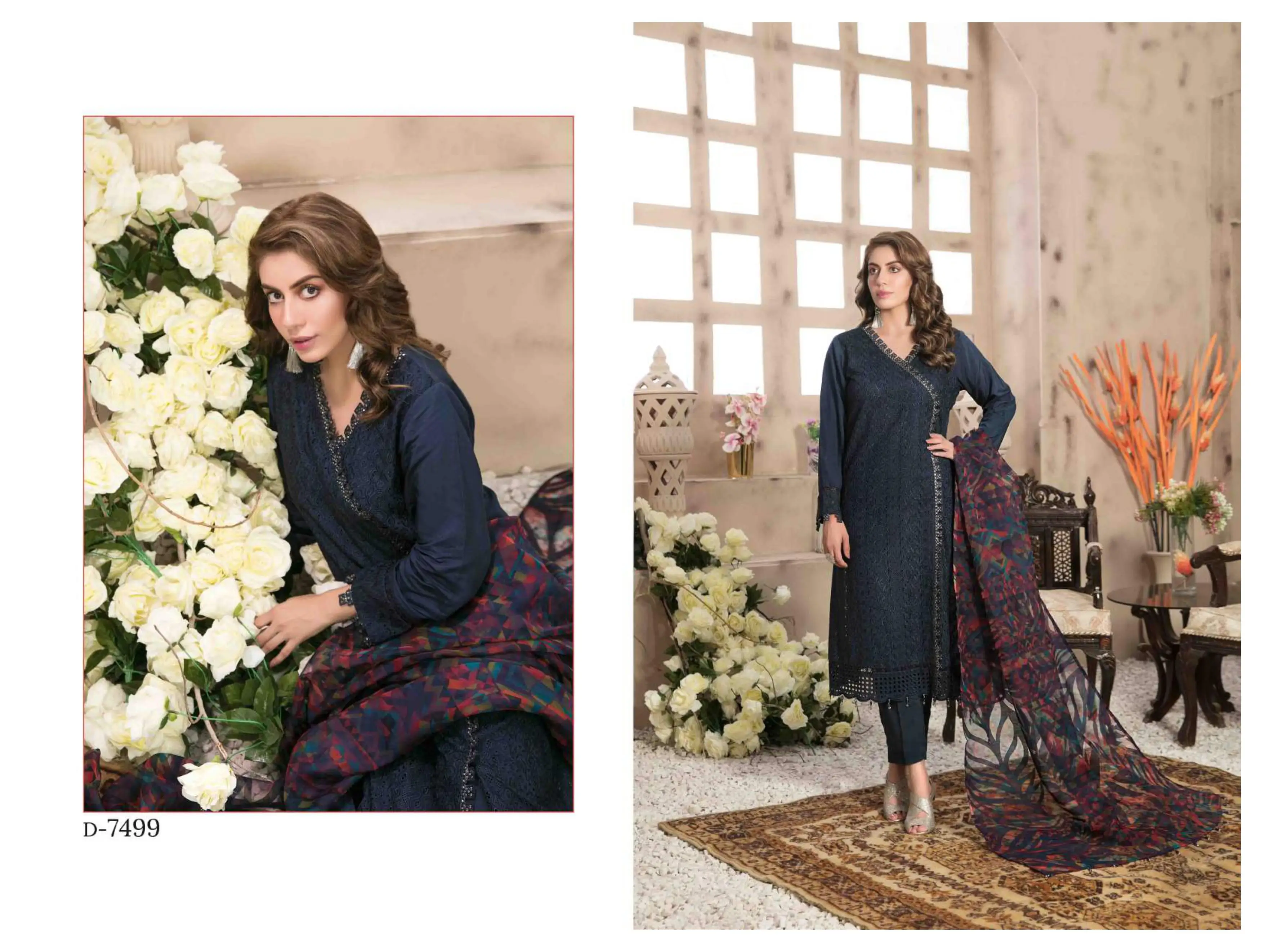 Embroidery Design Ladies Dress | 2022 New Arrival Pakistani Women 3 Piece Party Wear Embroidery Dresses For Sale