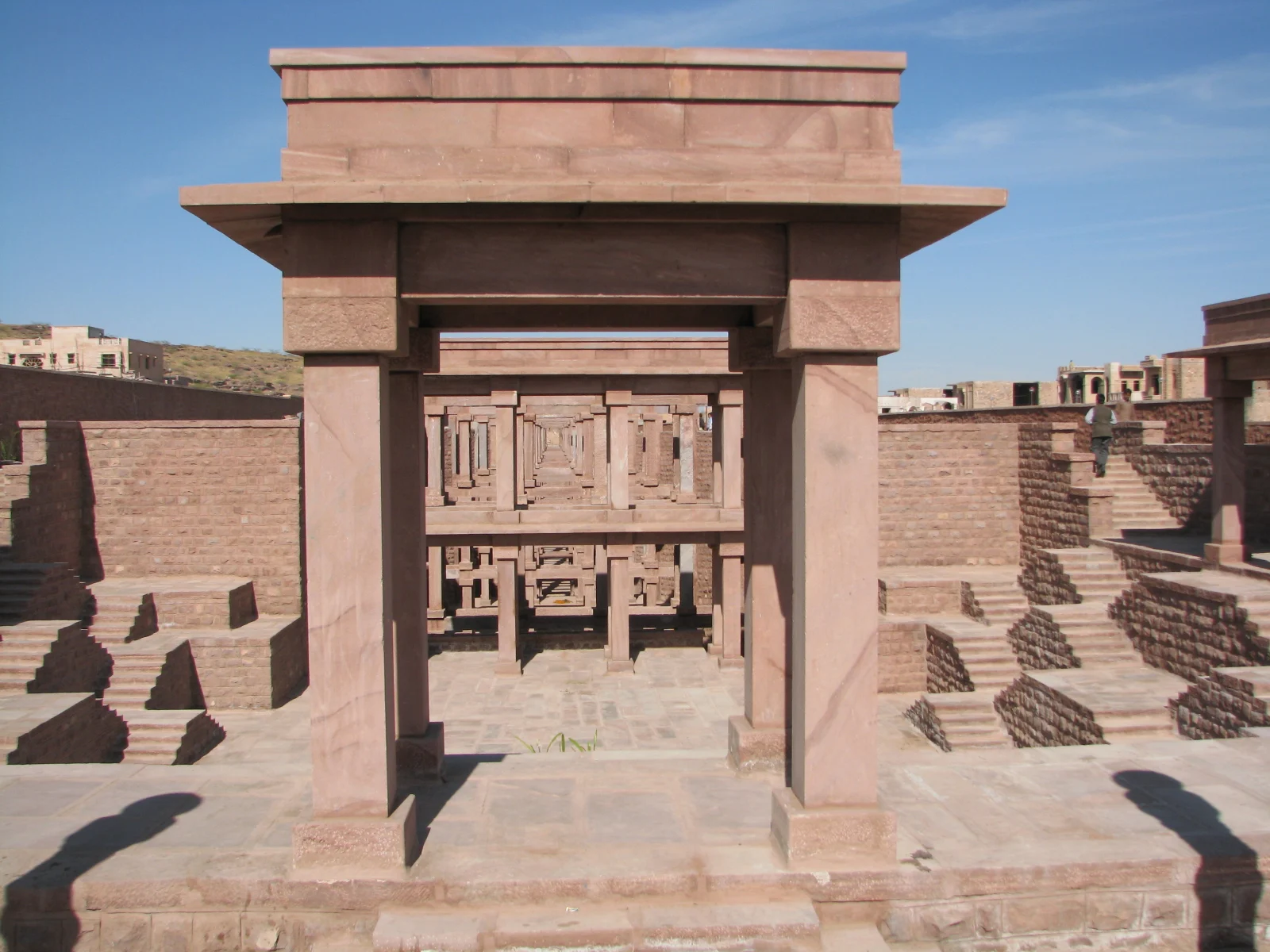 Light pink Sandstone Exterior Design Jodhpur popular sandstone blocks slabs tiles in customized sizes with multiple finishes