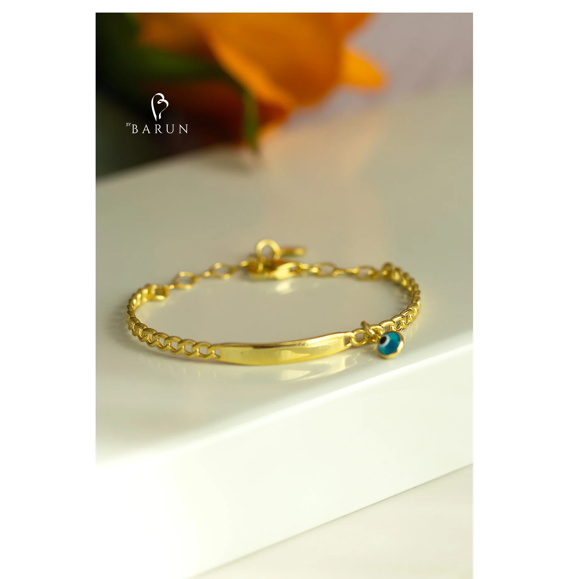 Personalized Baby Bracelets Engraved Children Bracelet Customizable 925 Sterling Silver Baby Gold Bracelet for kids