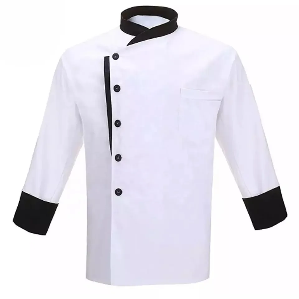 New Fashion Long Or Short Sleeves Restaurant Hotel Coats Jackets Cooking Chef Clothes Uniforms