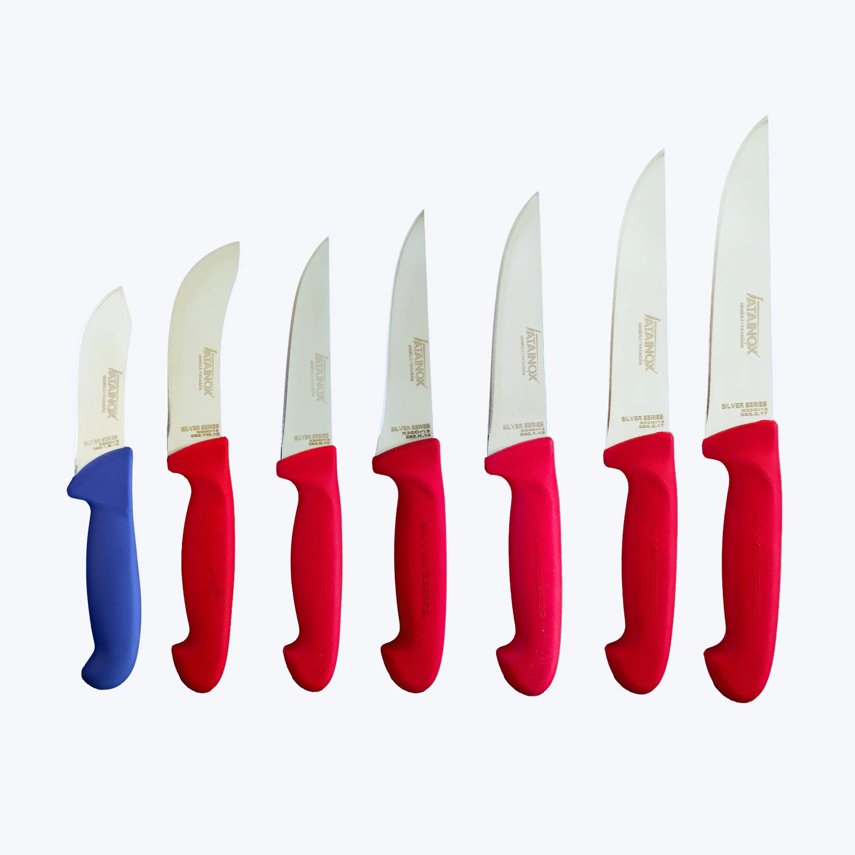 Atainox Skinning Knife / 4028 Quality Steel Chef/Kitchen Knives Stainless Steel