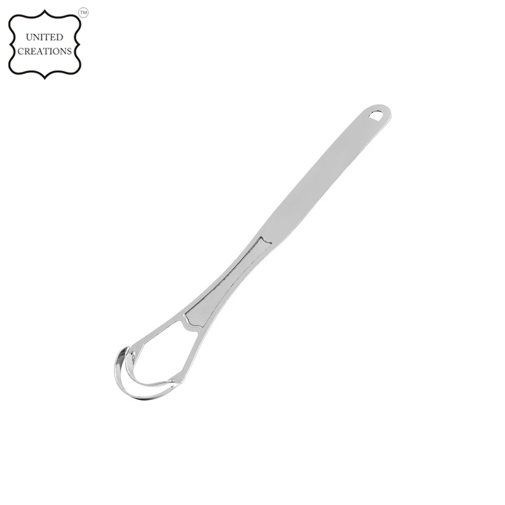 Oral hygiene Tongue Cleaning Stainless Steel Tongue Cleaner Metal Tongue Scraper New Good Quality Clean Up The Mouth