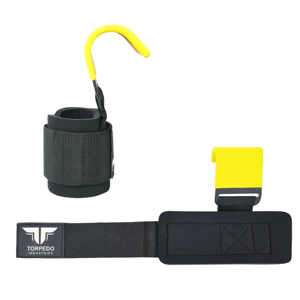 Heavy Duty Lifting Wrist Straps Deadlift Straps Weight Lifting Exercise Gym Weightlifting Powerlifting Hook For Men & Women