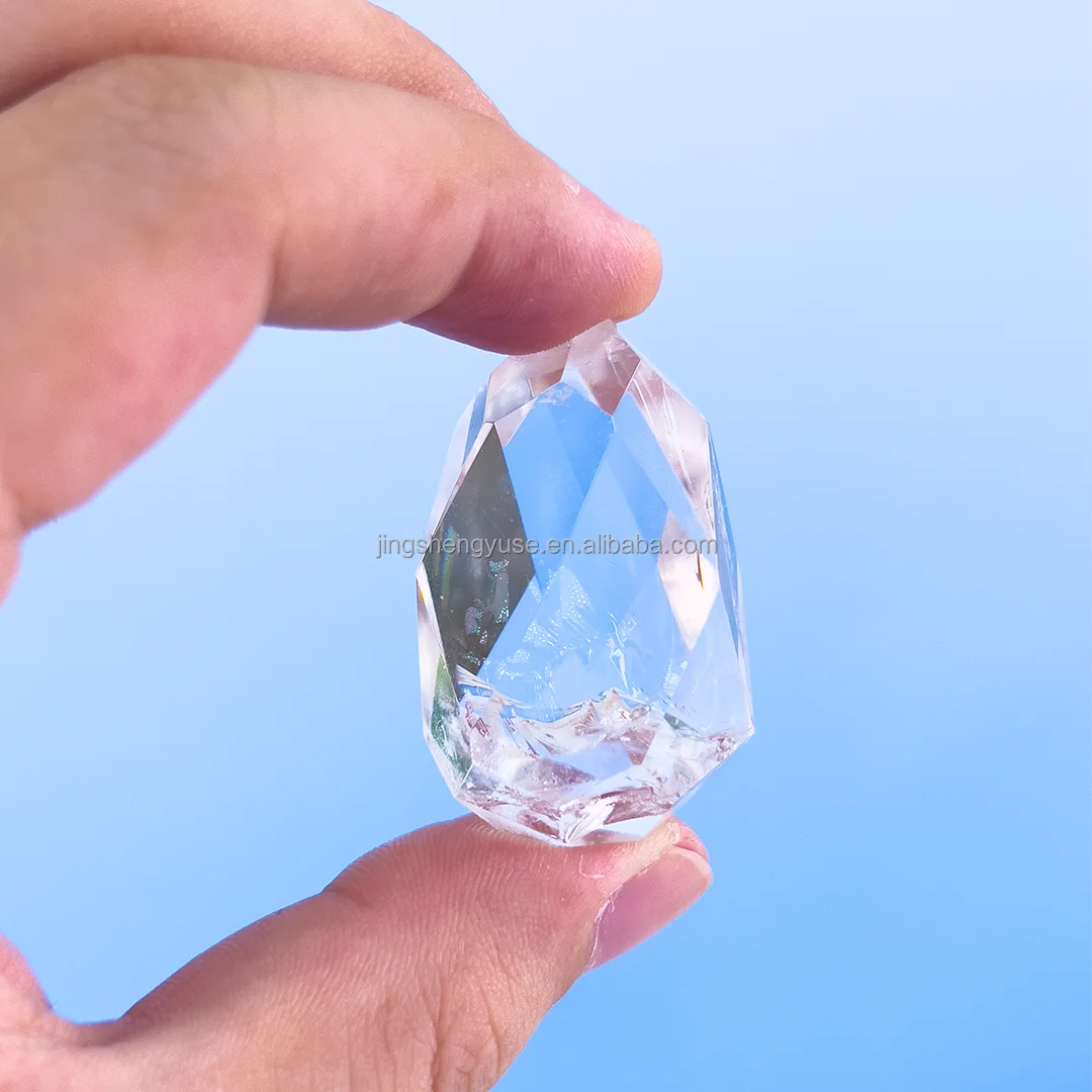 Wholesale Natural Faceted Flame Clear Quartz with Clear Crystal for Healing and Decoration