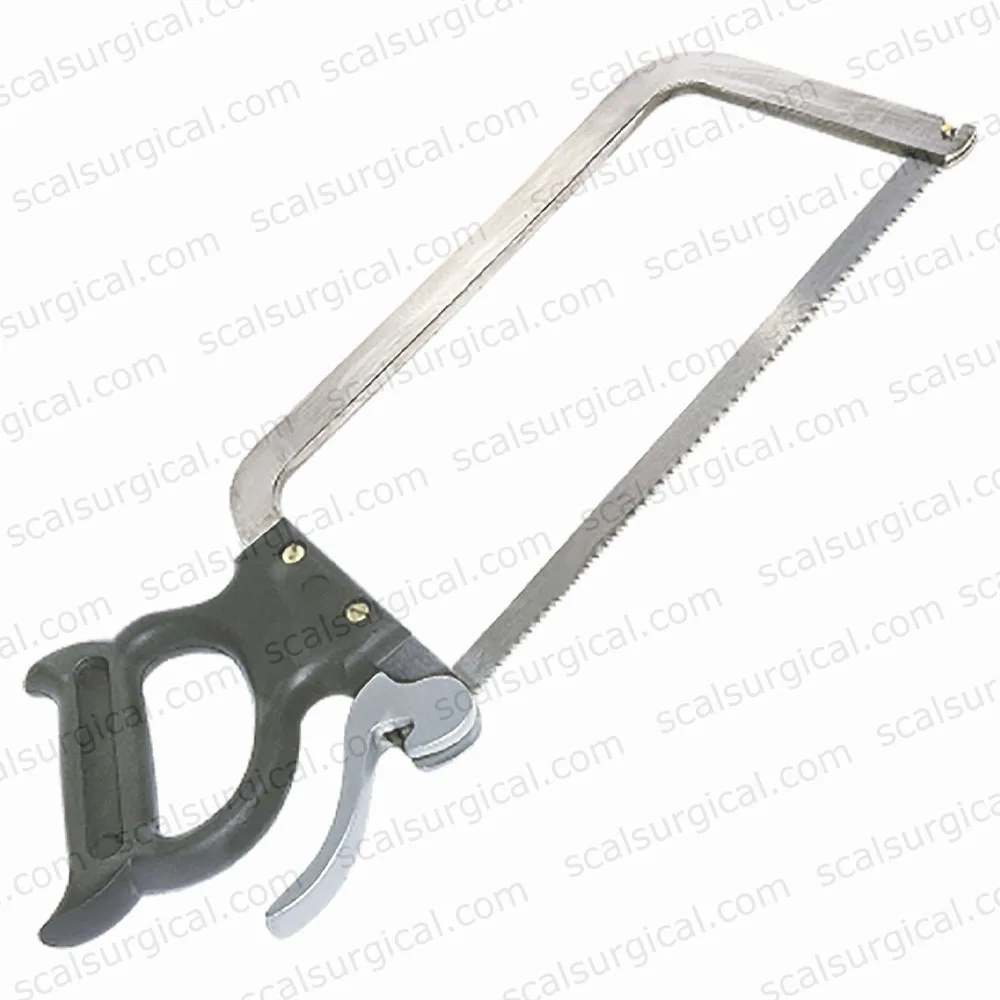 3 Piece Bone Saw Set  Vintage Medical Style Autopsy and Orthopedic Surgical Instruments