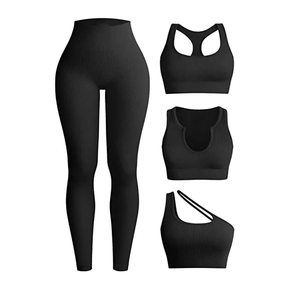 New Autumn Colors Womens Fitness Yoga Clothing Yoga Pants Sports Bra And Legging Set Customize Fitness Clothing