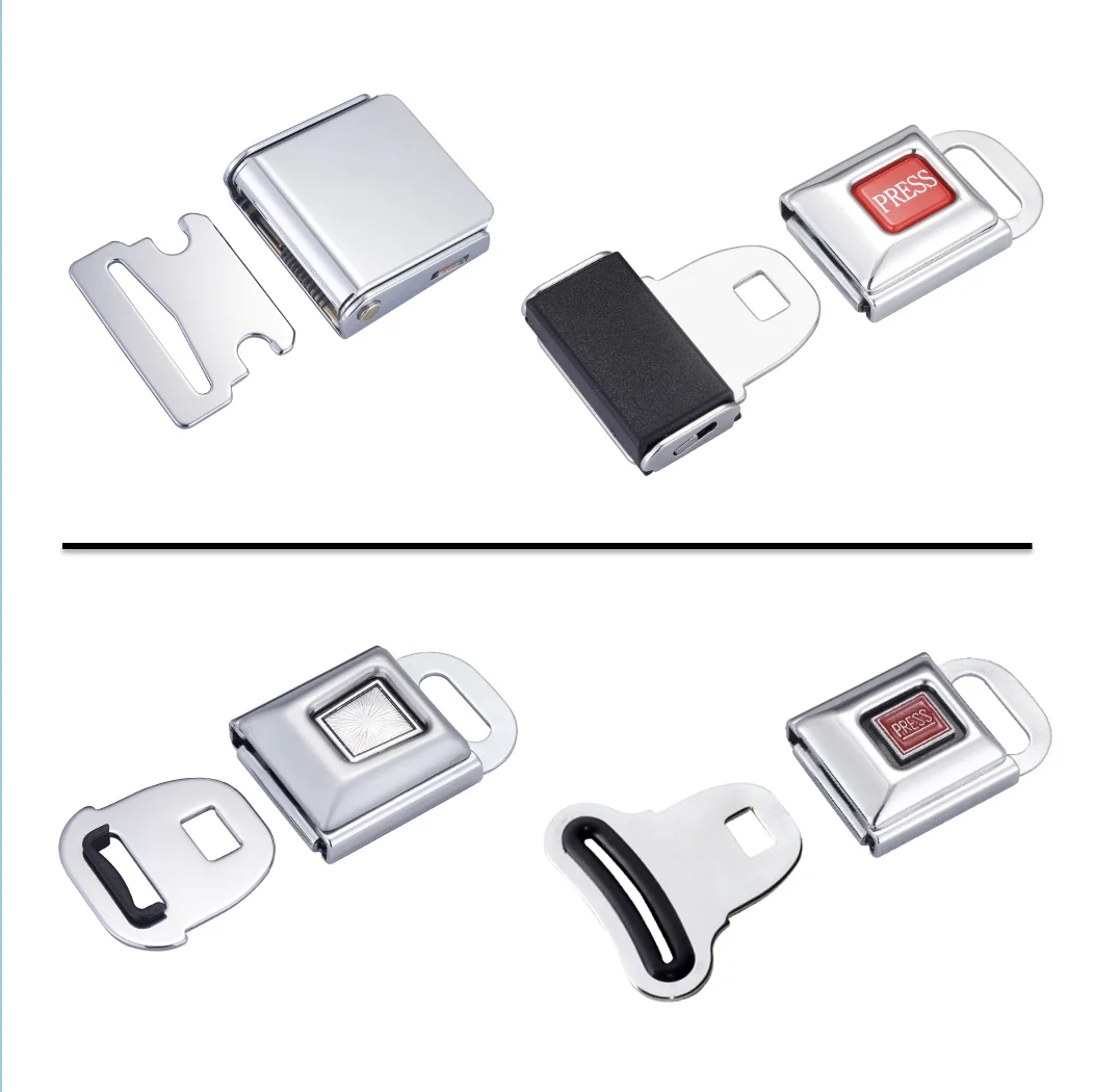 Aftermarket Various Sizes Seat Belt Buckle Aluminum Carbon Steel Stainless Adjustable Safety Webbing Buckles from Manufacturer