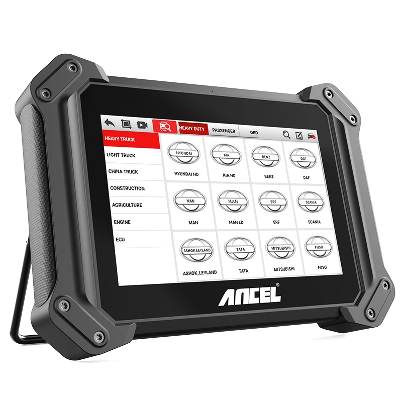 ANCEL V6 PRO+HD Diagnostic Tools Heavy Duty Truck&Car Two In One Automotive Scanner Full System Diagnostic With Multi-Functions