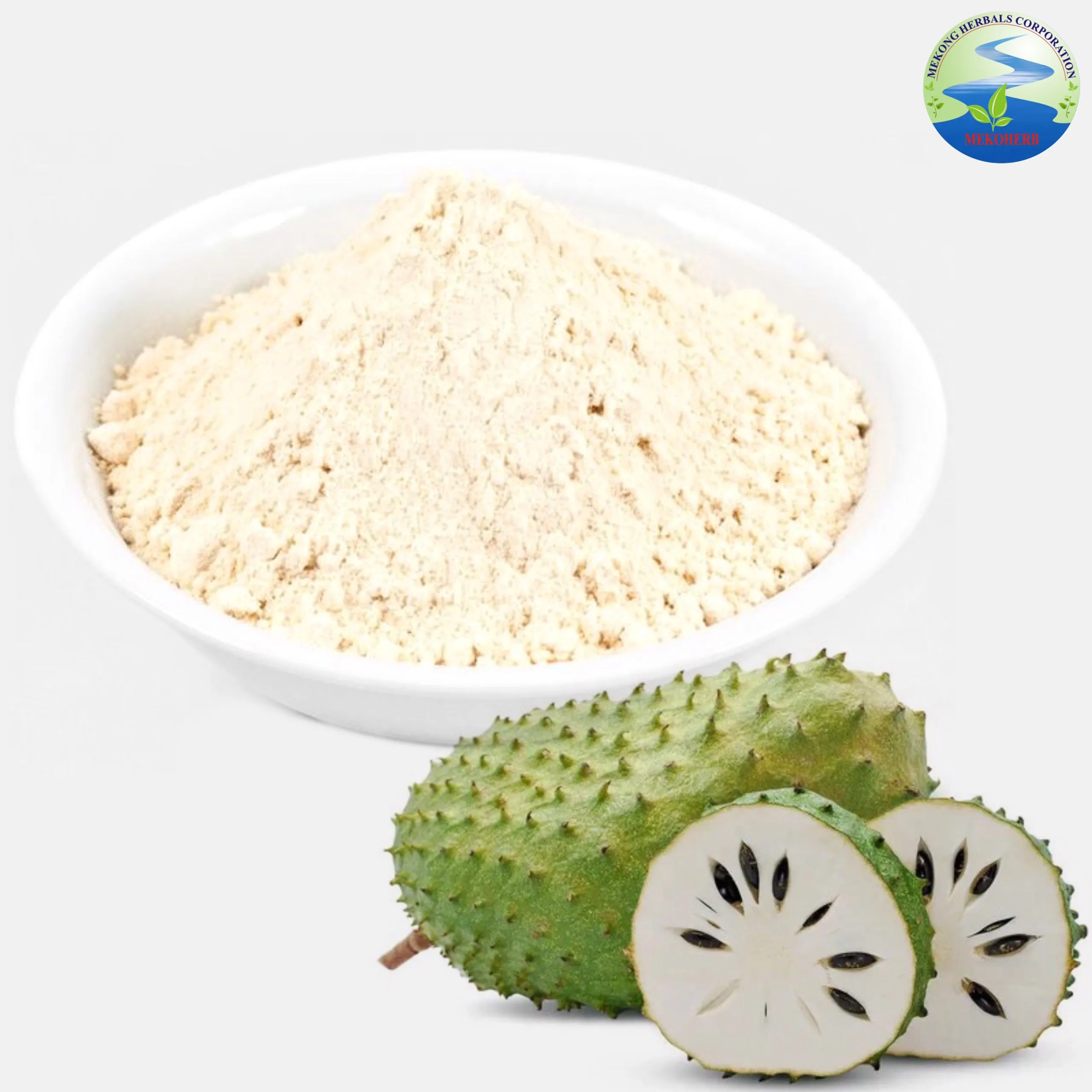 100% Organic natural soursop extract powder origin Vietnam brand Mekong Herbals