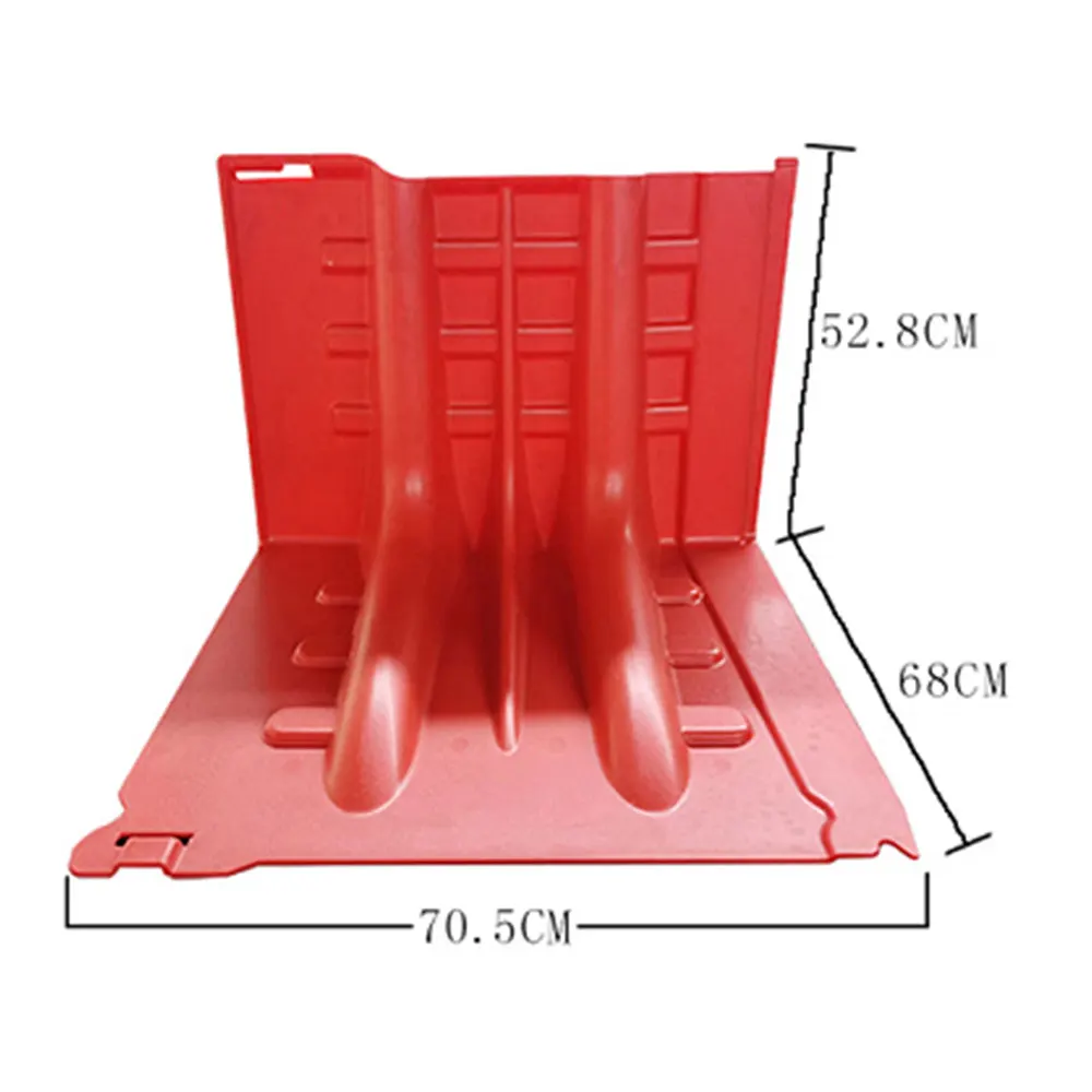 Flood Water Control Barrier door Anti Flood L-Shaped Plastic ABS Water Barrier Anti-Flood Barrier