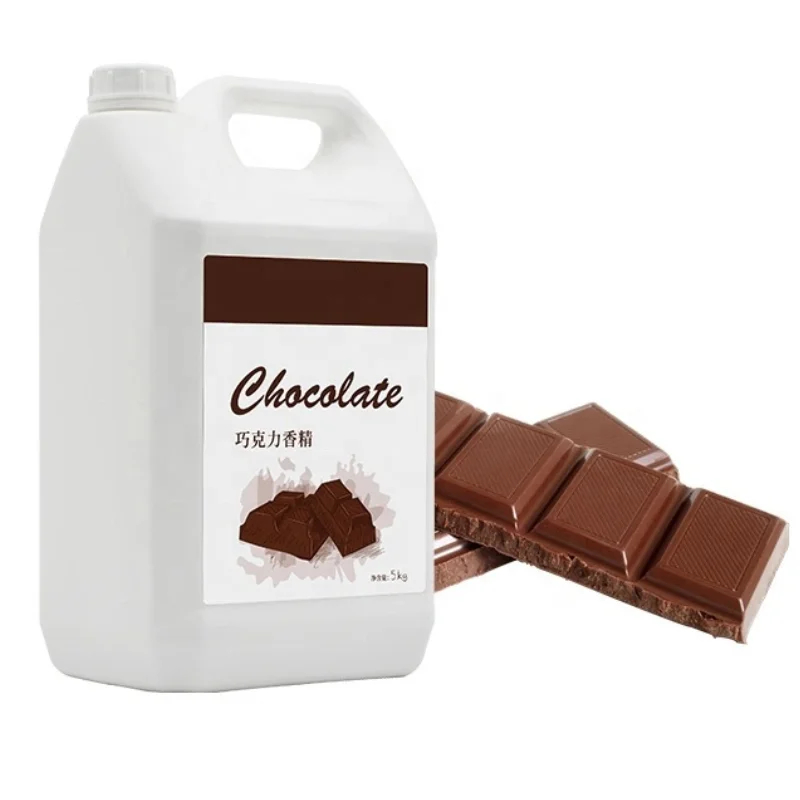 China Food additive Factory Chocolate Flavor Liquid Artifical Flavor For Milk Tea Fragrance Food Seasoning