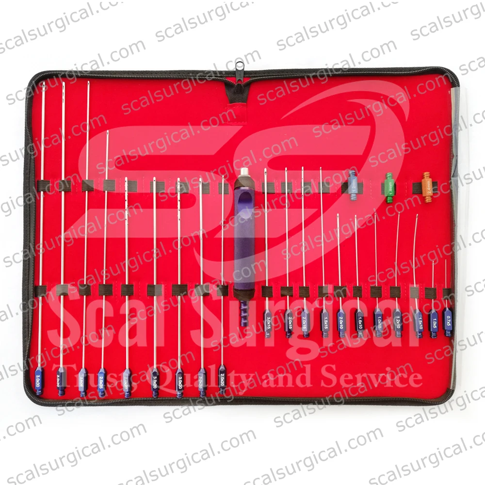 Facial Liposuction Cannula Set for Fat Harvesting & Transfer Plastic Hot sale surgery instruments