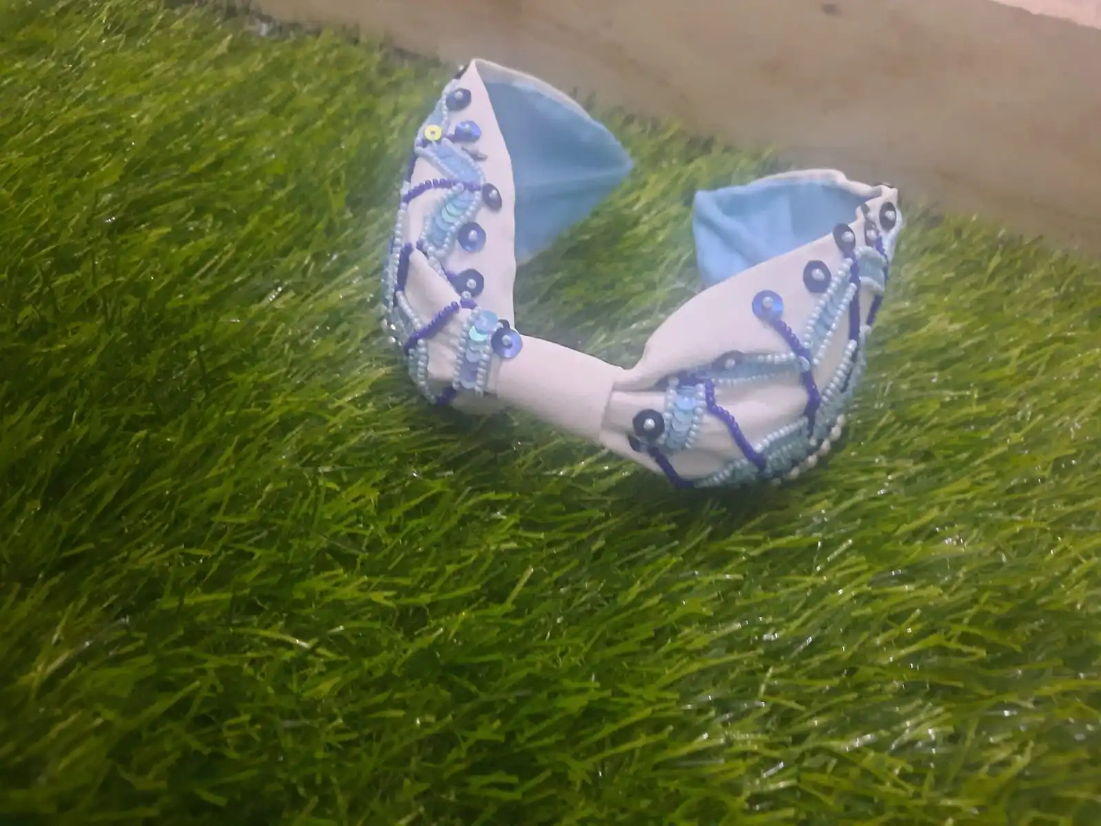 Evil Eye Embroidered Headband Nice And Beautiful Hairband For Your Hair To Look Flawless