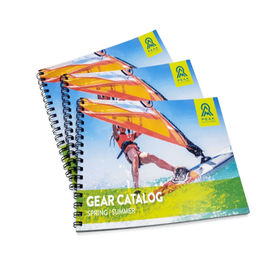 Custom spiral bound Business Directory business company catalog