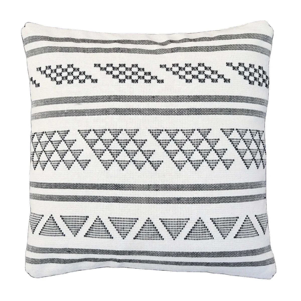 Silk Cushion Cover Sabra Silk Kilim Pillow Cover Black White Pillow Cover Silk Pillow For Home