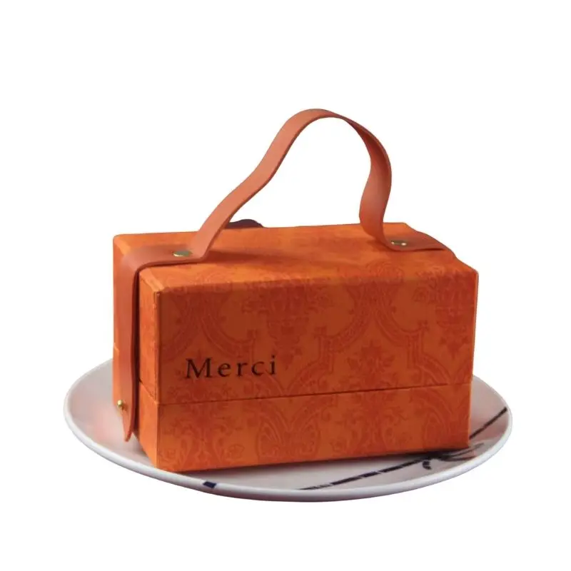 New High-end Custom Size LOGO Printed Gift Box Hot Sale For Wedding