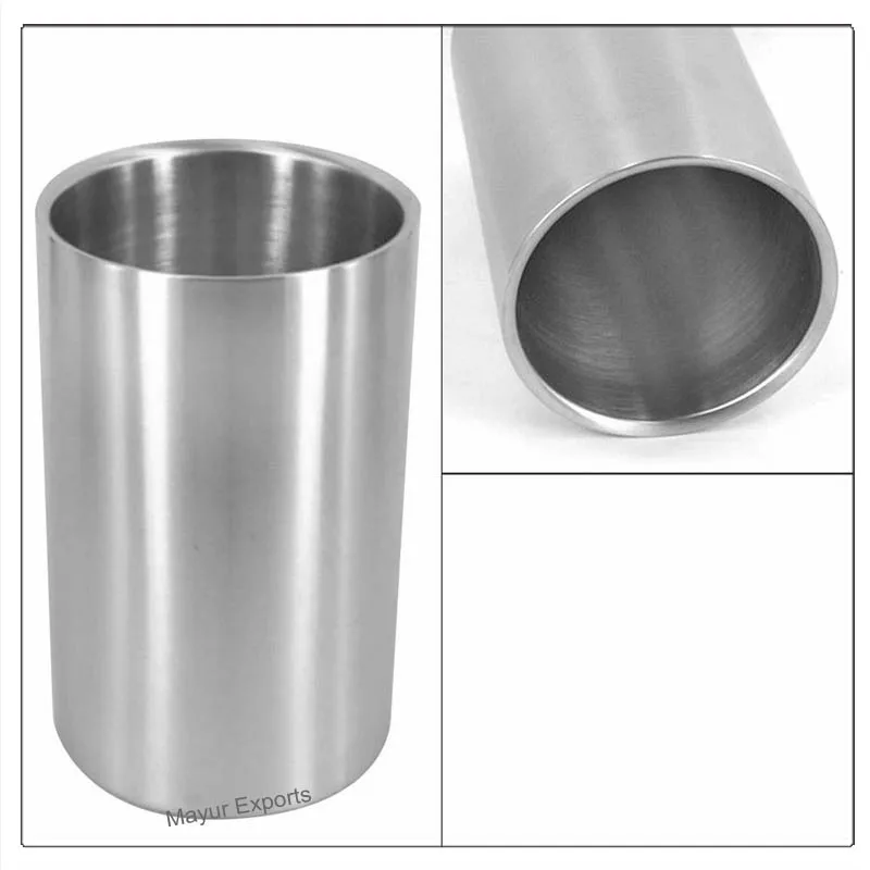 Stainless Steel Wine Cooler Metal Double Wall Insulated Wine Cooler
