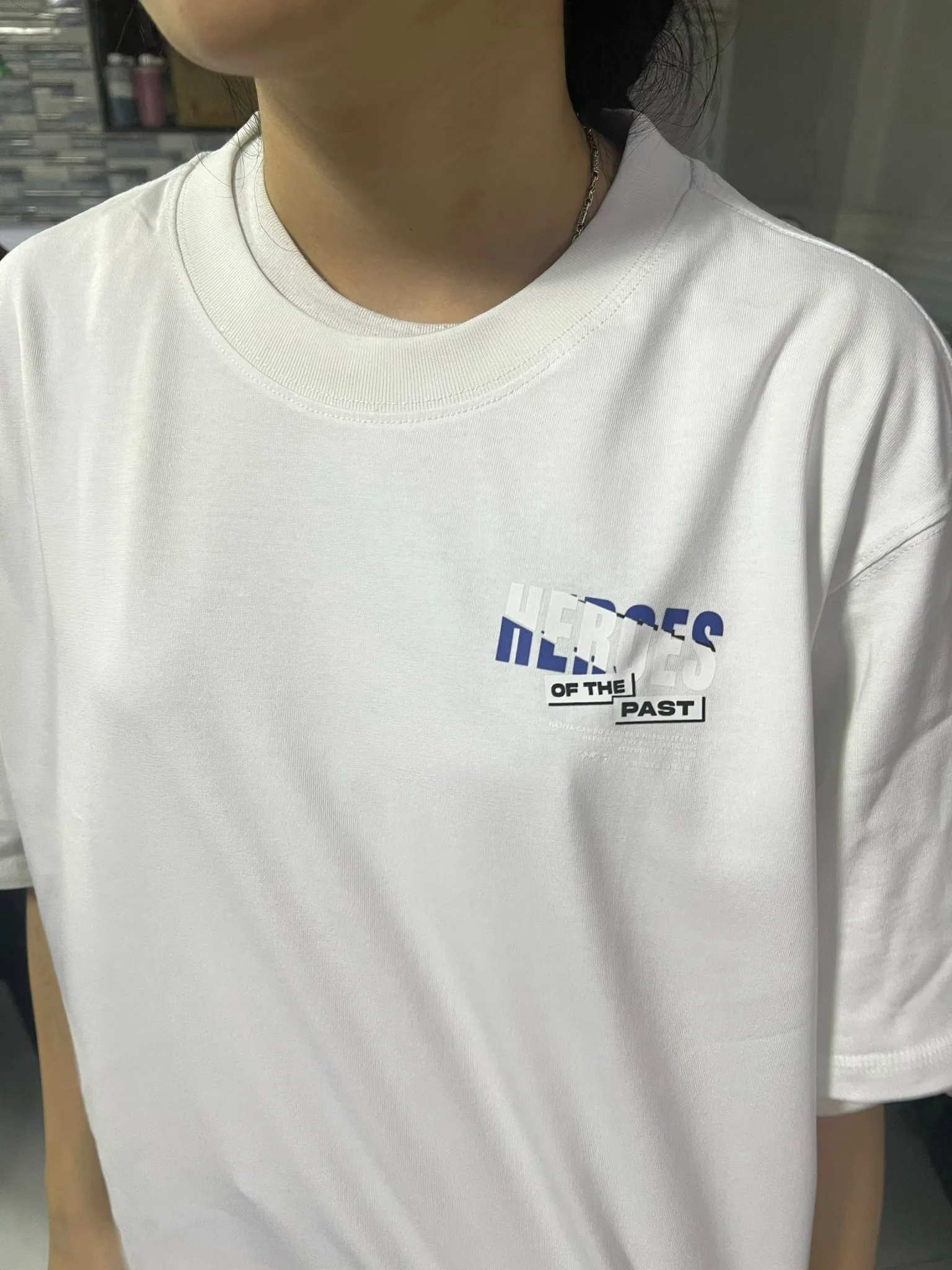 Prelium Quality Oversized T-shirt 100% Cotton Printed Technics Competitive Price 320 Grams Oversize T-shirt Vietnam Export