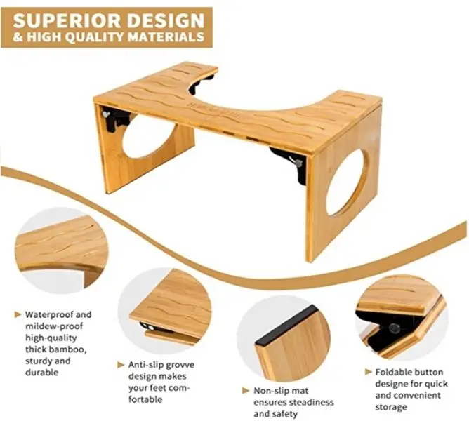 squatty potty toilet step stool for adults foldable the original simple bathroom toilet stool squatty potty folding furniture