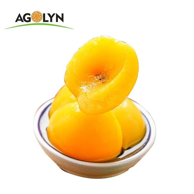 Натуральный вкус хорошего качества 425 г/820 г/3000 г оптовая продажа органических свежих консервированных персиков от поставщика