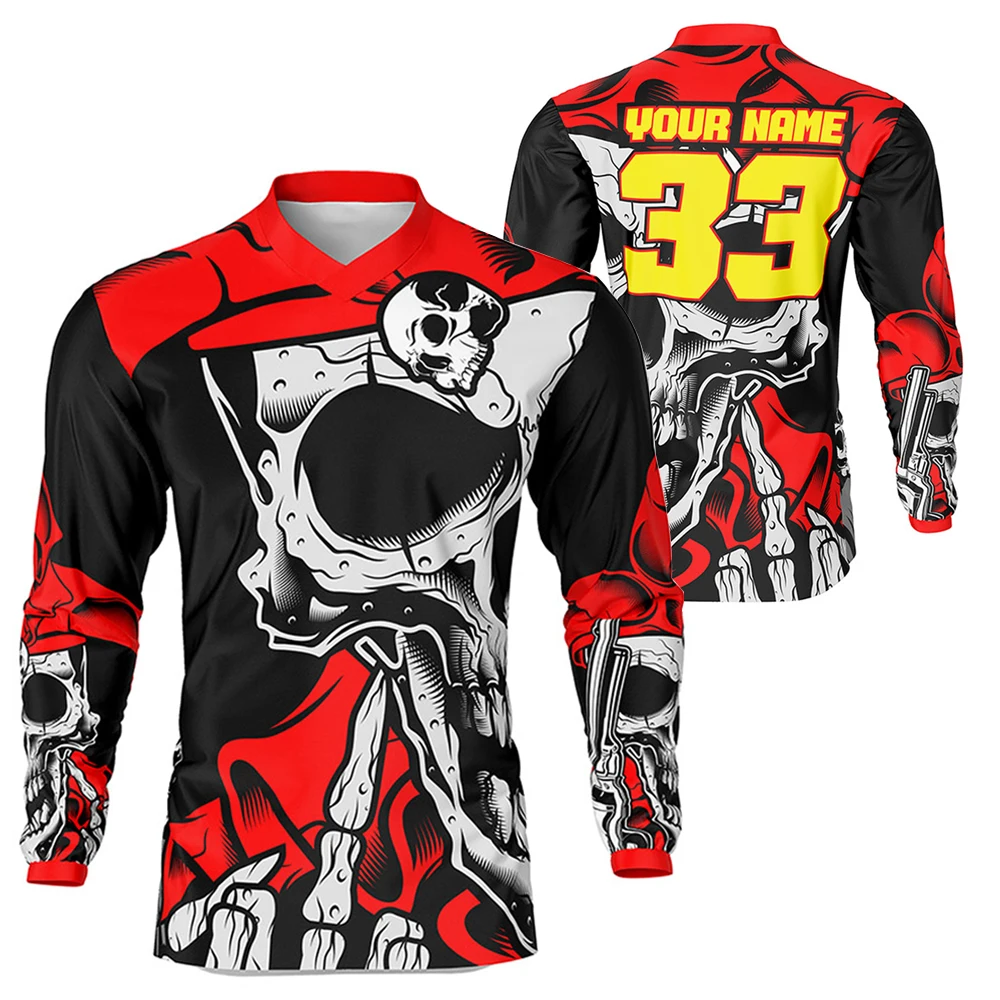 Breathable mx Jersey Custom Made ATV DirtBike Jerseys Shirts for MX Off-road Cycling Motocross Jerseys