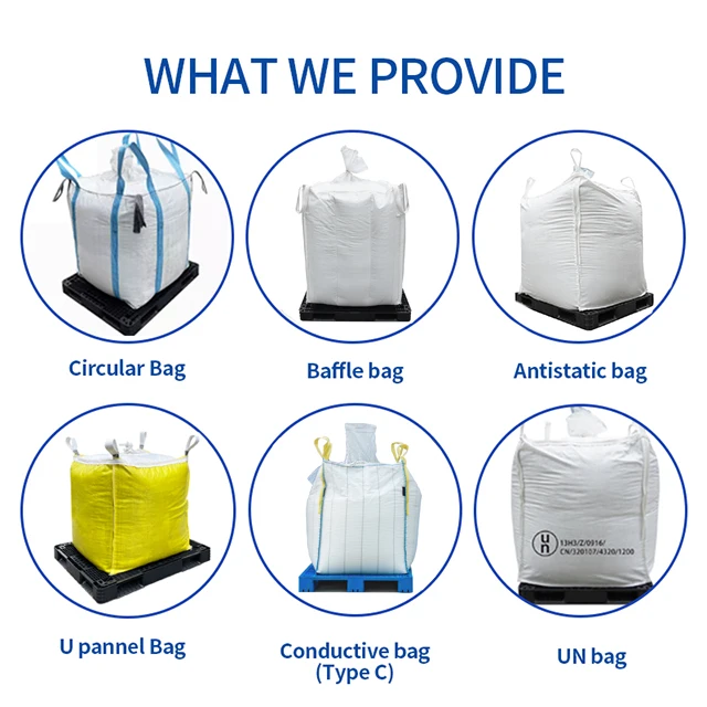PROSKY 1000kg 1 ton sac big bag polypropylene for prilled urea n46% fertilizer