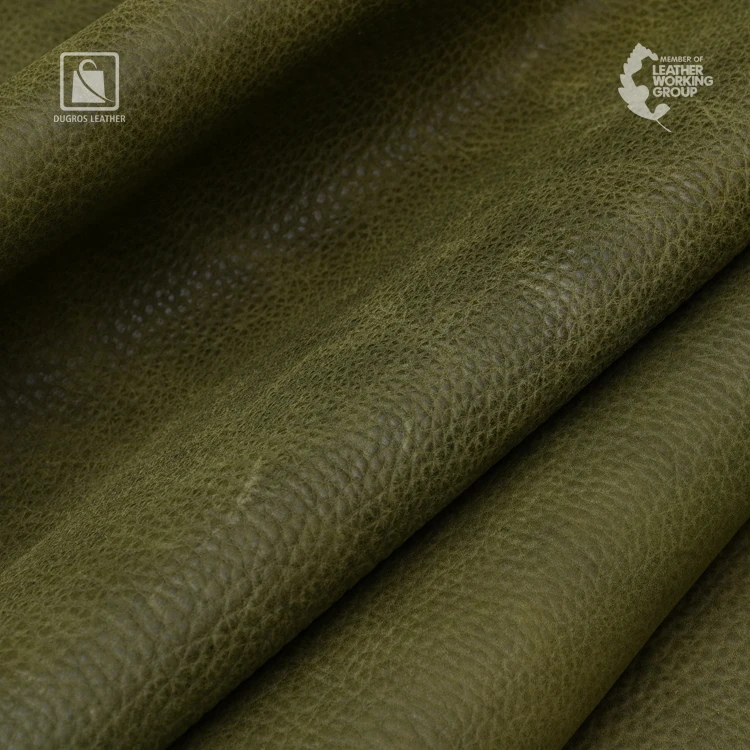 High Premium and Classic Look Smooth and Natural Full Grain Sustainable Vegetable Tanned Genuine Leather from India